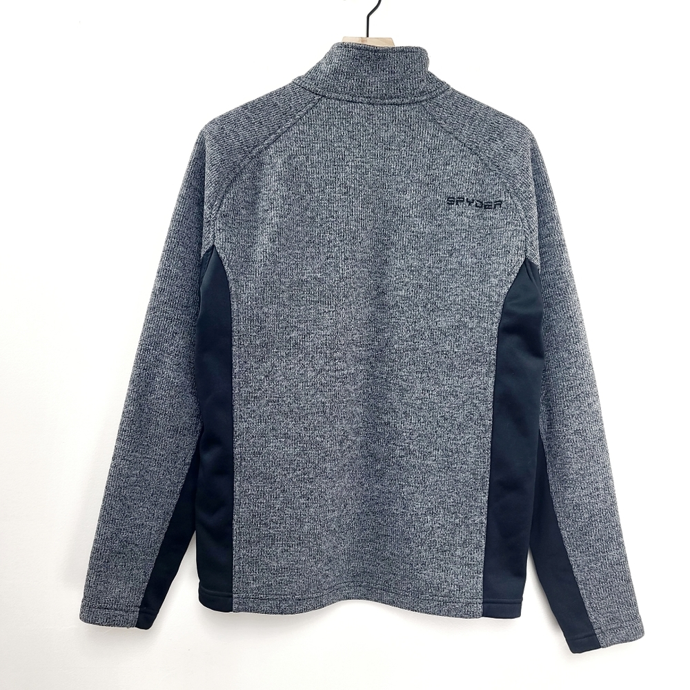 SPYDER Outbound Half Zip Pullover Sweater Jacket - Picture 3 of 5